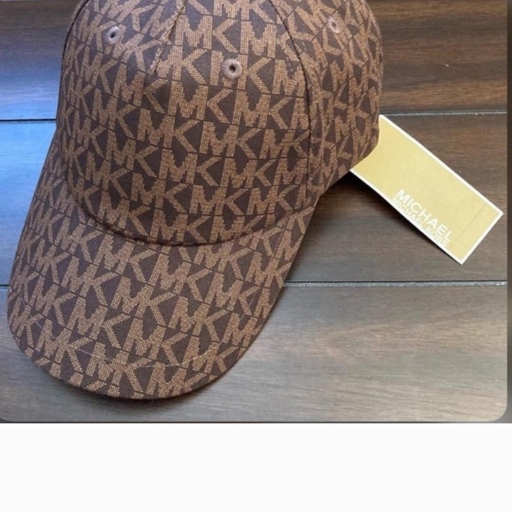 Michael Kors Brown Logo Cap - Picture 7 of 11